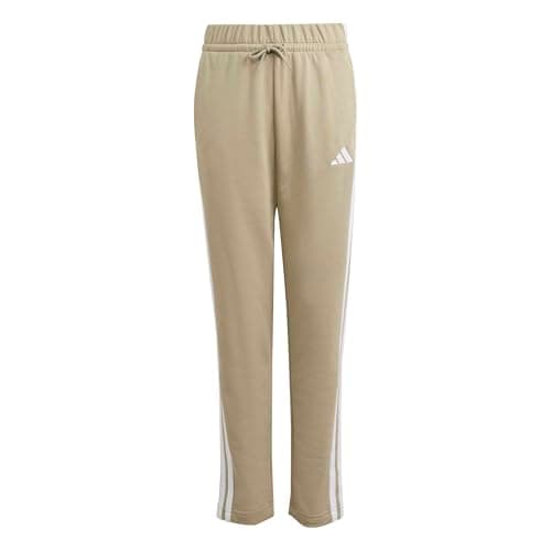 Image of adidas Girl's Essentials Pants, Wonder Cargo/White, 14-15 Years