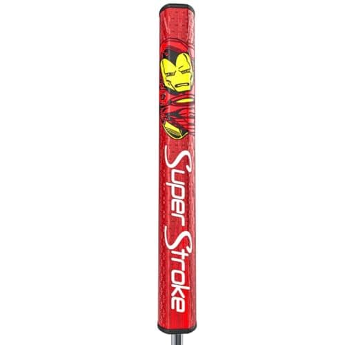 Image of Super Stroke Zenergy Tour 2.0 Marvel Limited Edition Putter Grip, Red, Polyurethane, Tour 2.0, Textured