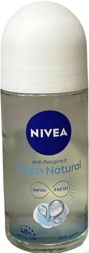 Image of Nivea Fresh Natural Roll On Deodorant, 50 ml