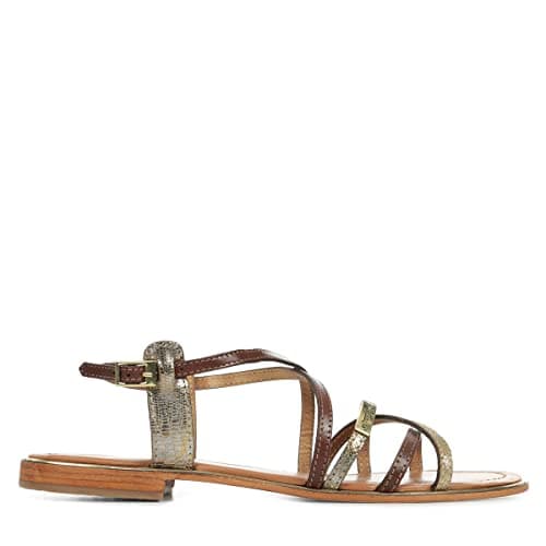 Image of Les Tropéziennes par M. Belarbi C23233 Women’s Open Toe Sandals, Brown (Tan/or 797), 4 UK