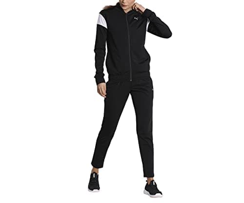 Image of Puma Women's Classic Tricot Suit Op Track, XL,Puma Black