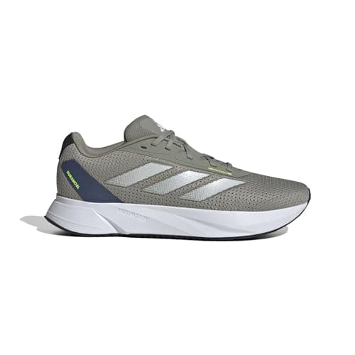 Image of adidas Mens Duramo Sl M Road Running Shoes Silver Pebble 9 UK