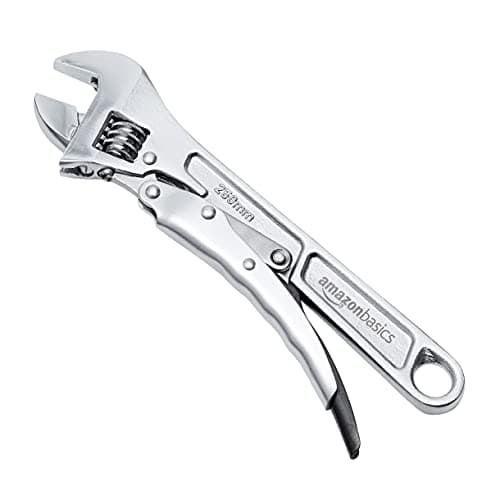 Image of Amazon Basics 10 in (250 mm) Locking Adjustable Wrench
