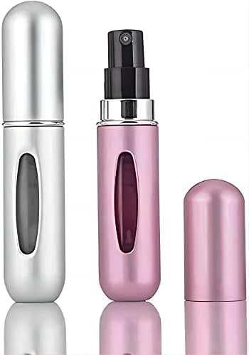 Image of ILLUVA 5ML Perfume Atomiser Refillable Bottles, Portable Mini Travel Perfume Atomiser, Empty Spray Bottle