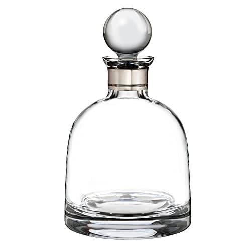 Image of Waterford Elegance 40001118 Decanter Short Platinum Band, 0.8ltr Crystal