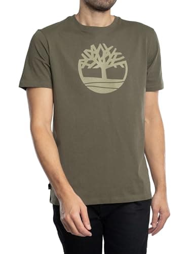 Image of Timberland Men's Kbec River Tree Tee Undershirt, Grape Leaf, XL