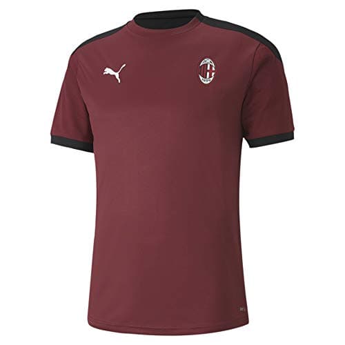 Image of Puma Acm Training Jersey Tee - Cordovan-Puma Black, X-Large