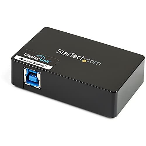 Image of StarTech.com USB 3.0 to HDMI / DVI Adapter - 2048x1152 - External Video & Graphics Card - Dual Monitor Display Adapter Cable - Supports Mac & Windows (USB32HDDVII)