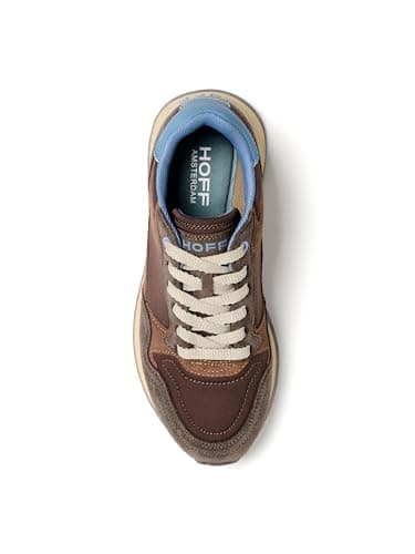 Image of HOFF City Amsterdam Womens Fashion Trainers in Brown - 6 UK
