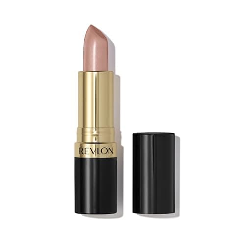 Image of Revlon Super Lustrous Lipstick, High Impact Lipcolour with Moisturising Creamy Formula, Infused with Vitamin E and Avocado Oil in Pink Pearl, Sky Line Pink (025)