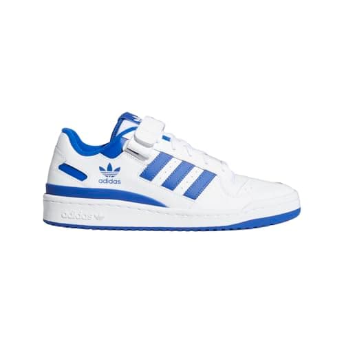 Image of adidas Men's Forum Low Trainers, FTWR White/FTWR White/Team Royal Blue, 42 EU