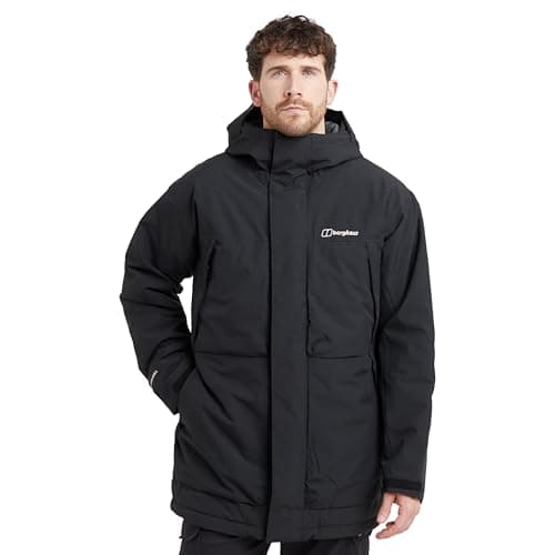 Image of Berghaus Men's Wansbeck Parka, Jet Black, L