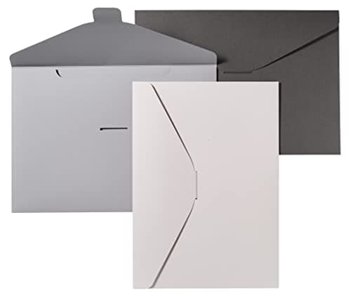 Image of Veloflex Grey Elegance 4530781 Document Wallet Set of 3 DIN A4 with Buckle Fastener 240 g/m² Suitable for Approximately 40 Sheets