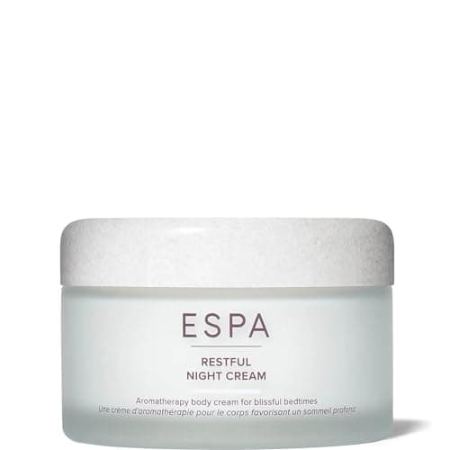 Image of ESPA | Restful Night Cream | 180ml | Make Bedtime Blissful | Lavender, Clary Sage, Eucalyptus, Chamomile & Ashwagandha | COSMOS Natural Certified & Registered by Vegetarian Society