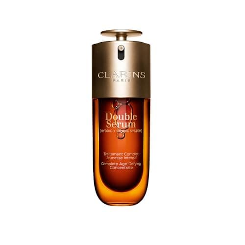 Image of Clarins Double Serum 50ml | Anti Aging Face Serum | Visibly Firms, Smoothes, Boosts Radiance, and Refines Pores | 24H Hydration | All Skin Types