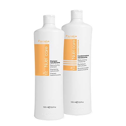 Image of Fanola Official Nutricare Shampoo & Conditioner Set 1000ml