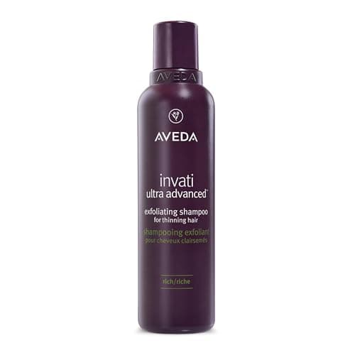 Image of Aveda Invati Ultra Advanced Exfoliating Shampoo Rich | Step 1 of 4 | Reduces Hair Loss by 77%* | for Medium to Thick Thinning Hair Types | Normal to Oily Scalp | 94% Naturally Derived**, 200ml
