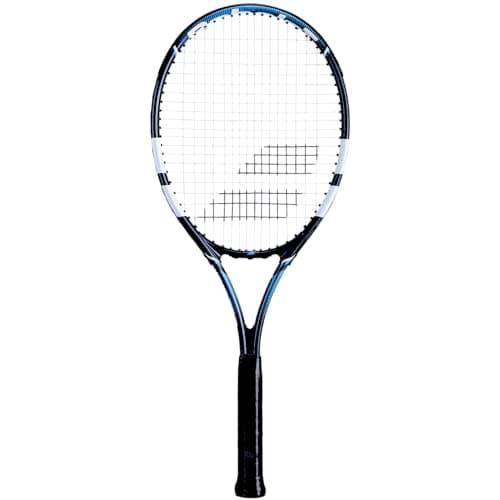 Image of Babolat Eagle Tennis Racket, Black/Blue (Available in Grip Size L2 & L3) (L2 (4 1/4"))