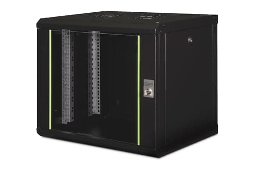 Image of Digitus Network Cabinet - 19 Inch Rack - 9U - Wall Mountable - 450mm Depth - Load Capacity 100kg - Unique Series - Black