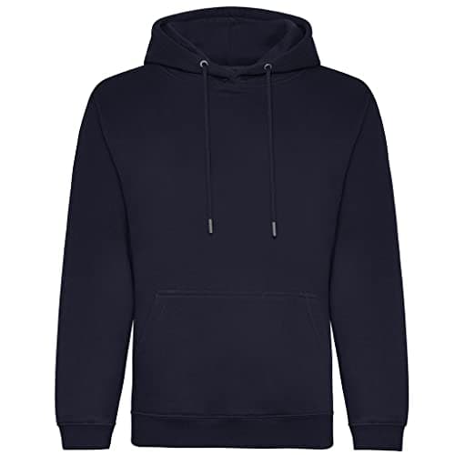 Image of AWDis Just Hoods JH201 Unisex Organic Hoodie - New French Navy - XS
