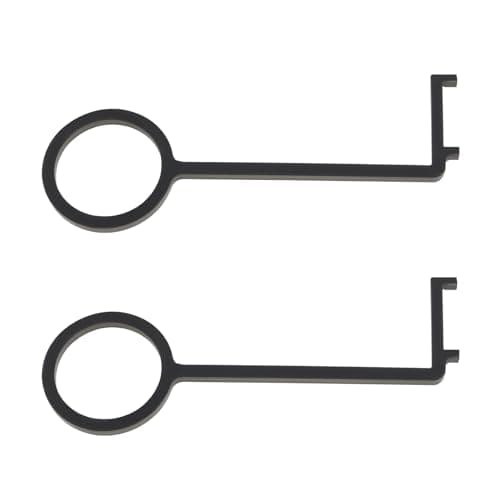 Image of LT Easiyl 2Pcs Automotive Engine Timing Belt Checking Gauge Timing Belt Inspection Tool Suitable for 1.2 PureTech THP/1.2 PureTech VTi/1.2 E-Vti/1.2 Vti/1.0 Vti Engine, G-0109-6/1643190080