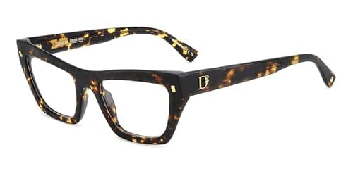 Image of DSQUARED2 GAFAS Modelo: D2 0153_ C: HAVANA/Eye size: 52 - Bridge size: 20