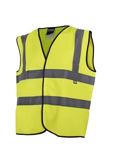 Image of Scan Hi-Vis Waistcoat Yellow - L