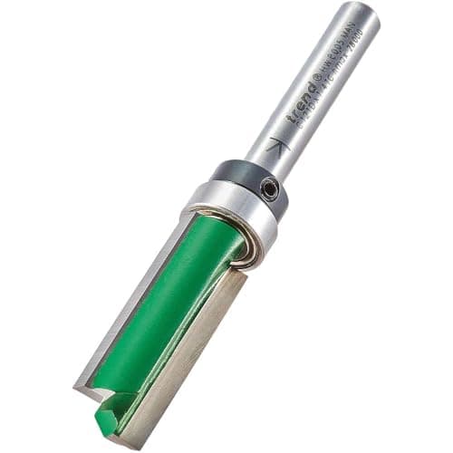 Image of Trend CraftPro Guided Profiler Router Cutter Bit, 1/4 Inch Shank, 12.7mm Cut Diameter & 32mm Cut Length, Tungsten Carbide Tipped, C121DX1/4TC