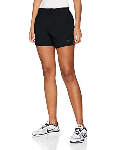 Image of Nike Women's W Eclipse 5In Shorts, Black (Nero), XS