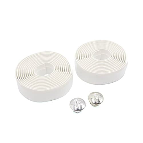 Image of sourcing map 2 Pcs White Foam Handlebar Tape Bar Grip Wrap for Road Bike Bicycle