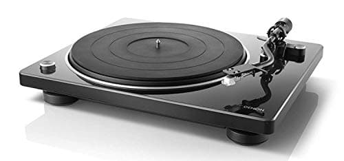 Image of Denon DP-400 Turntable, Black