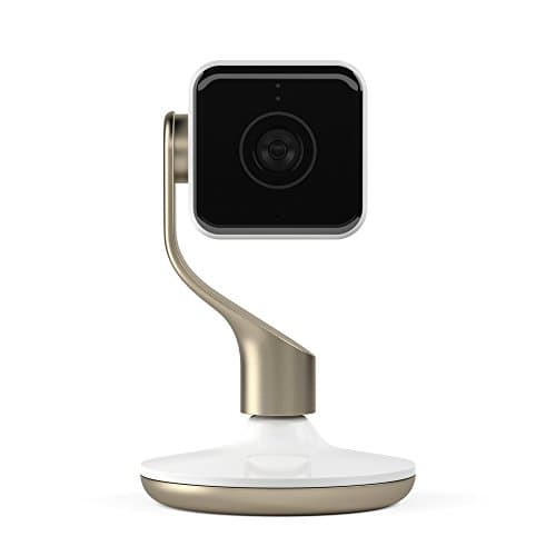 Image of Hive UK7001720 View Indoor Security Camera - White & Champagne Gold, 14.5 cm*8.8 cm*8.8 cm