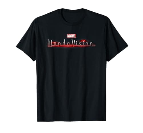 Image of Marvel WandaVision Series logo T-Shirt