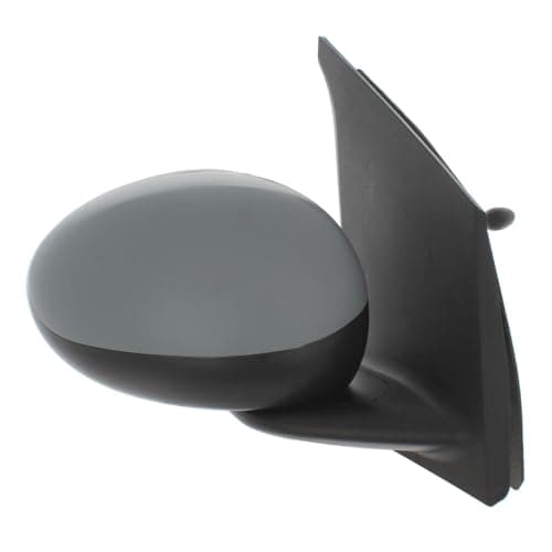 Image of XYZ Parts Cable Wing Door Mirror With With Primed Cover Compatible with Peugeot 107 Hatchback 2005-2015 Drivers Side Right Hand Replacement