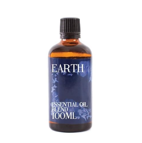 Image of Mystix London | The Earth Element Essential Oil Blend | 100ml | Cypress, Vetiver, Patchouli, Spruce Black, Bergamot, Thyme, Cinnamon Leaf, Pine & Spikenard | Aromatherapy & Zodiac-Inspired Blend
