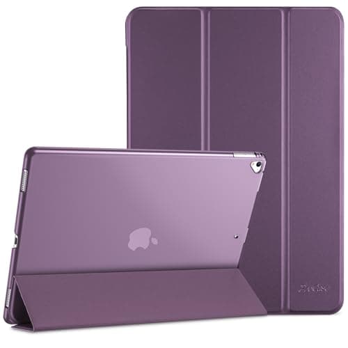 Image of ProCase Smart Case for iPad Pro 12.9 1st and 2nd Generation (2015 and 2017 Model), Stand Cover Support Auto Sleep/Wake -Darkpurple