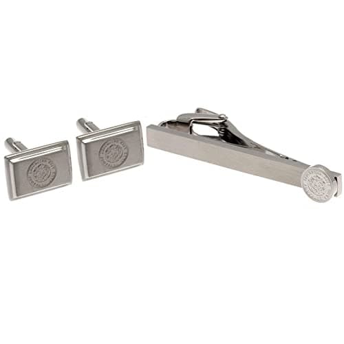 Image of Leicester City F.C. Tie Slide & Cufflink Set Official Merchandise