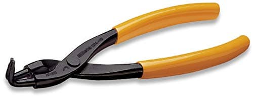 Image of Beta 10340013 Model 1034 130X09 Internal Circlip Pliers, Bent Pattern, 90deg, Pvc-coated Handles for 6-12mm Circlips, 130mm x 0.9mm