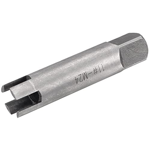 Image of sourcing map Tap Extractors M24 / 1" (Metric/Inch), 4 Flutes Broken Stripped Screw Thread Tap Remover High Carbon Steel Tool