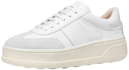 Image of Geox Women's D SPHERICA ECUB-2 A Trainers, White/Off White, 38 EU
