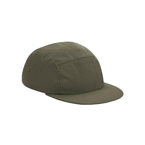 Image of Beechfield® B659 Outdoor 5 Panel Camper Cap - Olive Green