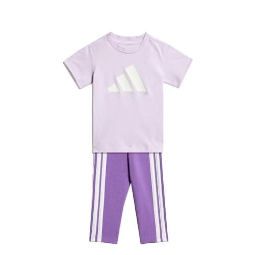 Image of adidas Girl's ESSENTIALS T-SHIRT SET 2-3Y