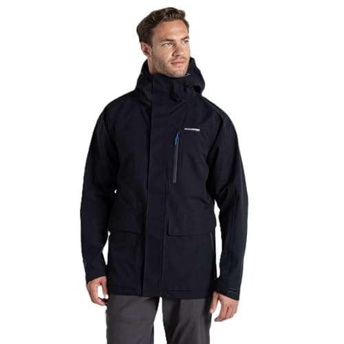 Image of Craghoppers Mens Lorton Jacket Padded Coat, Blue, XXL EU
