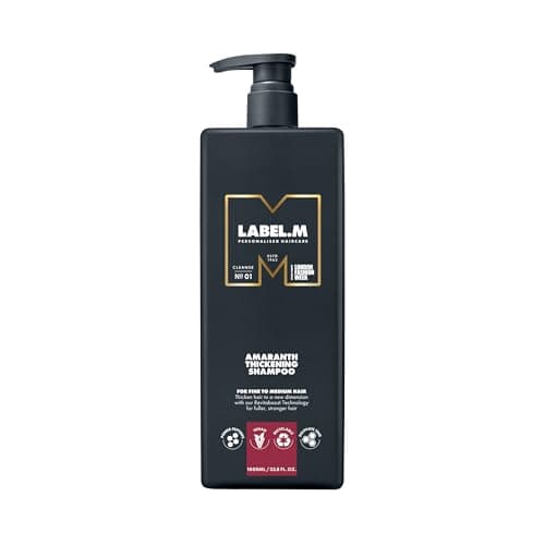 Image of LABEL.M Amaranth Thickening Shampoo 1000ml – With Recyclable Pump