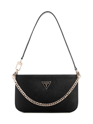 Image of GUESS Women's Noelle Ii Mini Top Zip Shoulder Bag, Black, One Size