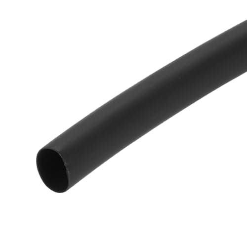 Image of uxcell Heat Shrink Tubing 4mm Dia 2:1 Heat Shrink Tube Wrap Cable Sleeve 3 m Black
