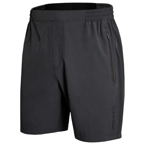 Image of Calvin Klein Mens Versa Lightweight Shorts - Charcoal/Black - L