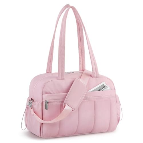 Image of HOTUT Womens Gym Bag,Easyjet Cabin Bag 43x30x18 Underseat,Large Holdall/Cabin/Hospital/Travel Duffel/Gym Bag with Wet Pocket,Ultra Lightweight,for Sports and Travel