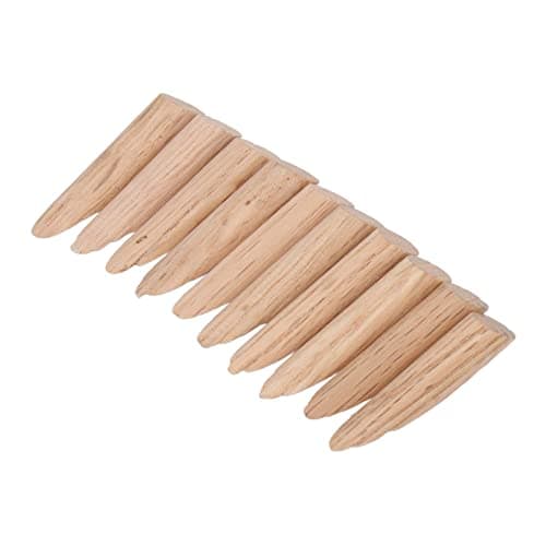 Image of 9.5mm Pocket Hole Plug Kit - 50 Pc Wooden Dowel Jig Accessories for Woodworking Crafting Projects (Oak)