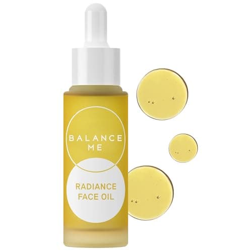 Image of Balance Me Radiance Face Oil 30ml, Dry Skin Moisturiser with Rosehip Oil, Anti Ageing Facial Oil For All Skin Types, Skincare for Sensitive Skin, Scarring and Gua Sha